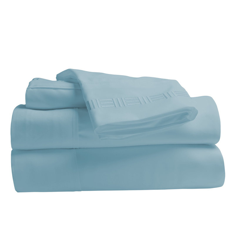 Ensemble de draps en microfibre Paarizaat 9900 Series, Très grand, Bleu clair