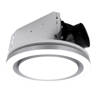 90 CFM Bathroom Ventilation with 3CCT LED Light Exhaust Fan Energy Star Certified