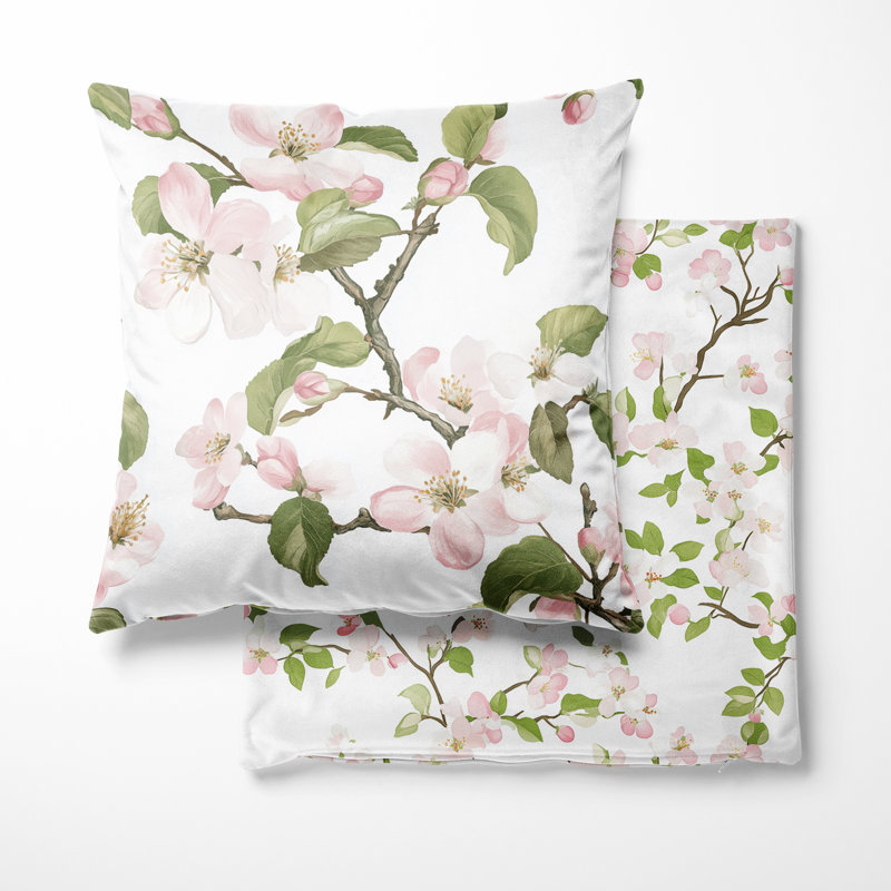 Coussin décoratif French Country - Blossom Air, H 16 po x l 16 po