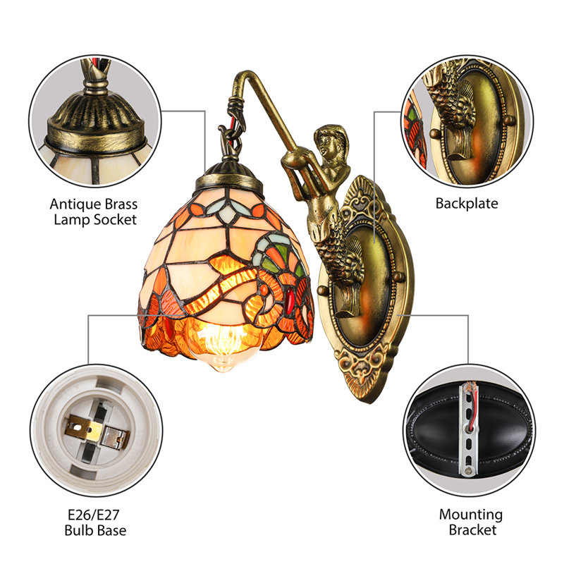 Luther Armed Sconce