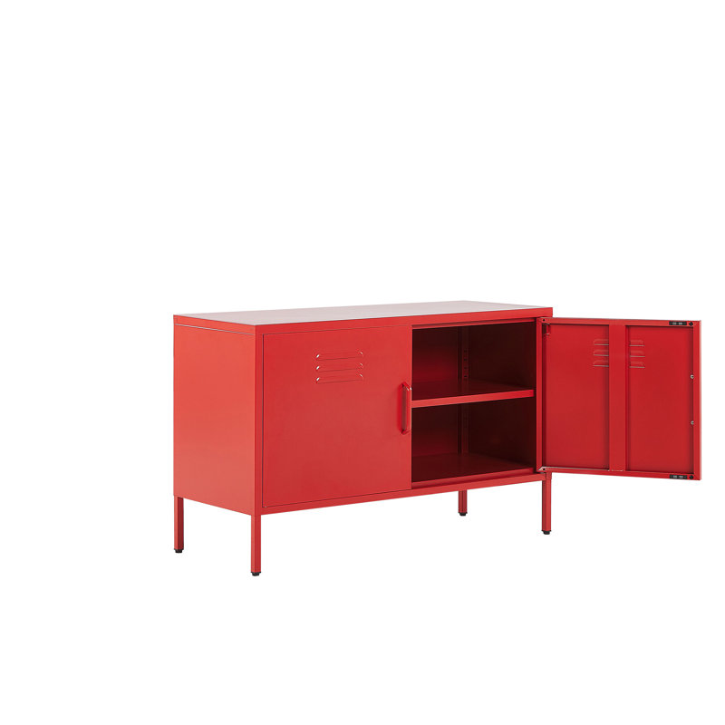 Bronna 100cm Sideboard, Red