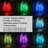 Lighted Willow Tree, 5ft 216 Led Weeping Willow Tree With 18 Colours Changing String Lights