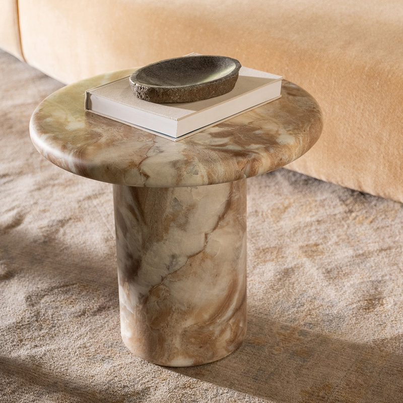 Frida Outdoor Side Table Cream