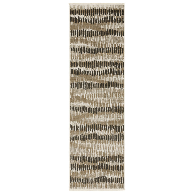 Dydra Striped Indoor Rug, Runner 2'3" x 7'6"