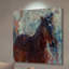 Wild Brown Horse by Irena Orlov - Wrapped Canvas Print-42158136
