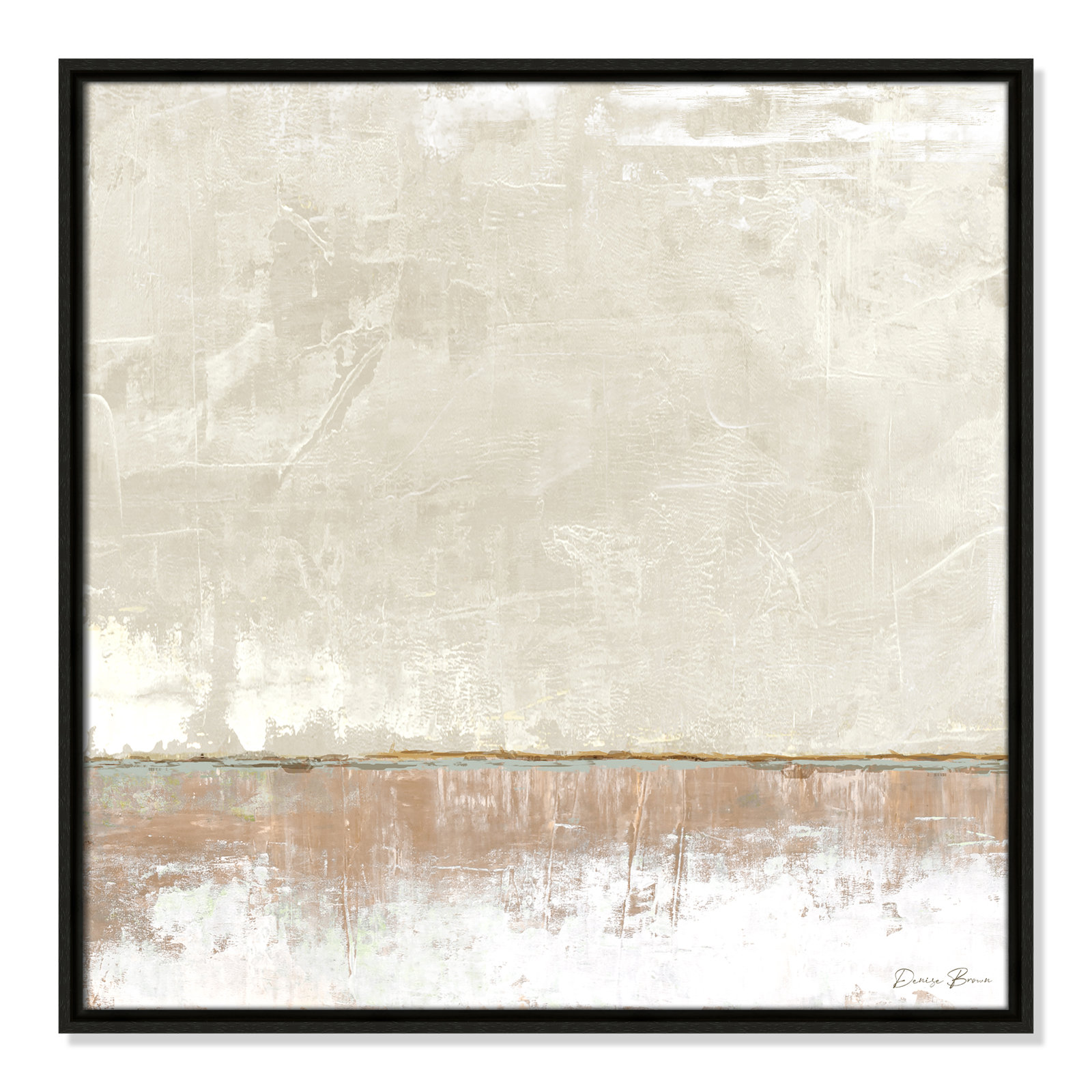 Delevan "Better Days II" Print, 25.5" H x 25.5" W, Black
