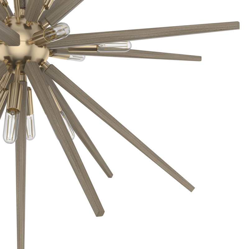 Jupiter Star 18 - Light Sputnik Sphere Chandelier, Alturas Gold