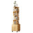 Rotating Bookshelf, 360 Degree Display 5 Tier Corner Bookshelf with Drawer for Small Space