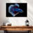Elegant Blue Betta-107888151