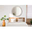 Huldar Glass Flat Wall Mirror