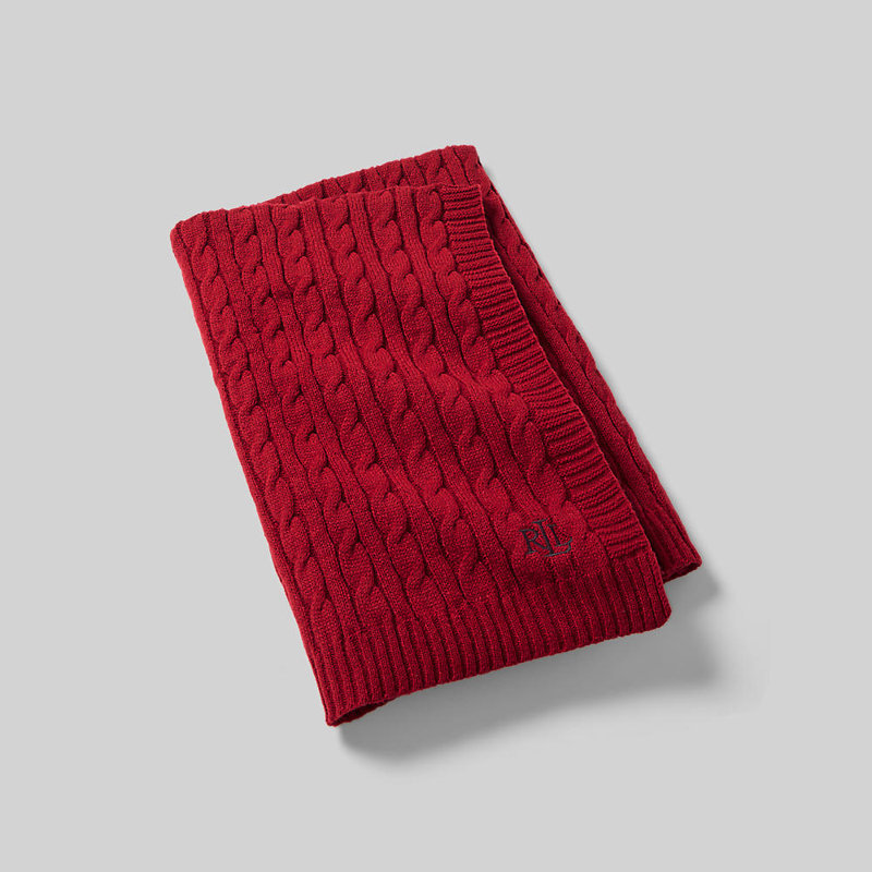 Jeté Jamie rouge, Rouge