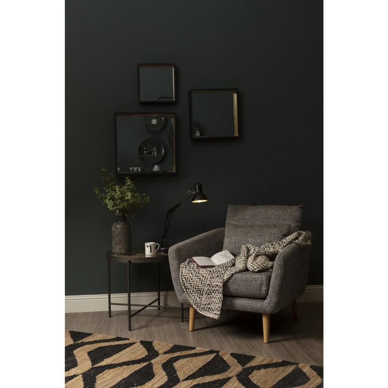 Metal Table Lamp, Black