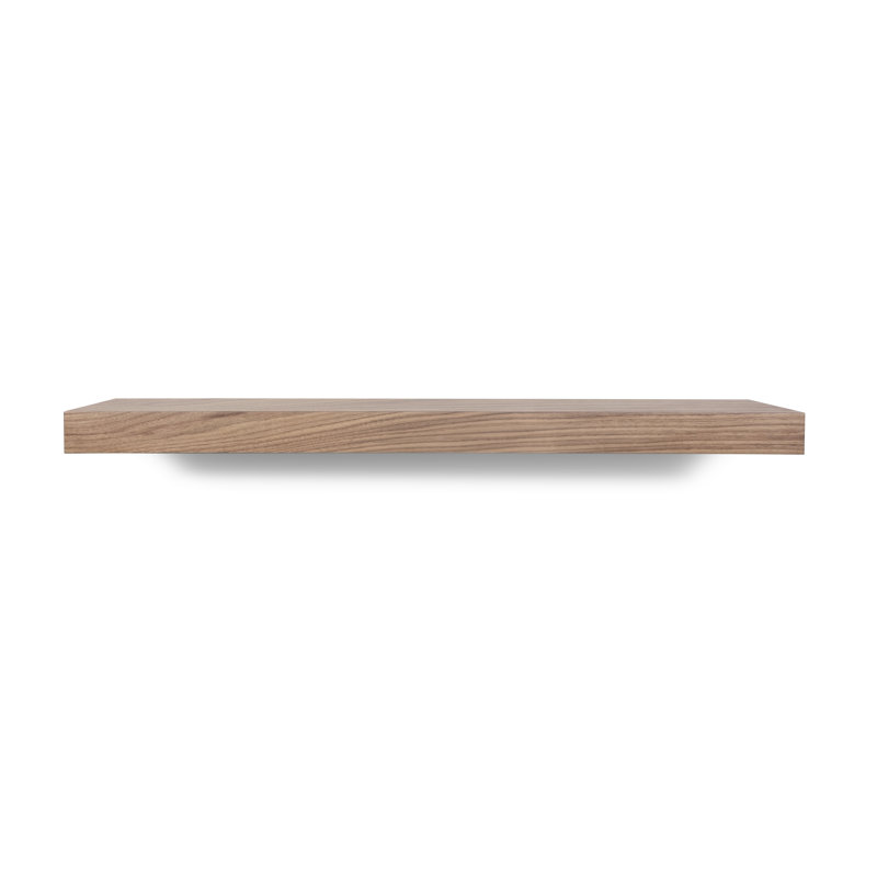 Balda Floating Shelf, Walnut, 2'' H x 35'' W x 9'' D