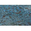 Tapis bleu unique en laine noué à la main Kosak de style années 1990 de 6 pi 9 po x 11 pi 1 po Kristy