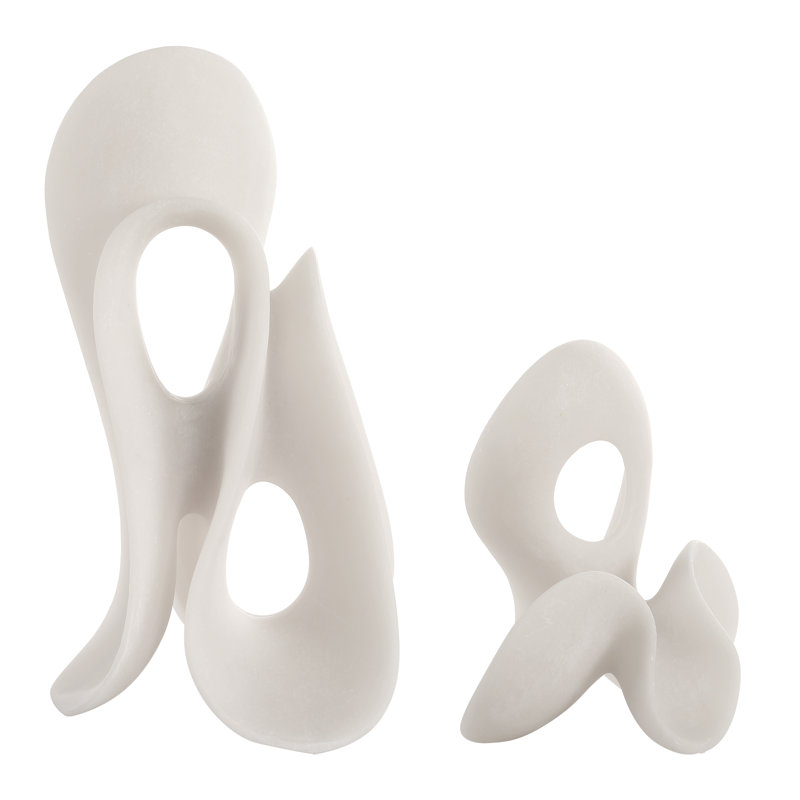 Ilionora White Sculptures Set