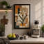 Geometric Botanicals Boho - Wrapped Canvas-938104014-938104015