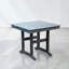 Abigail HDPE Patio Dining Table, With Umbrella Hole,For Outdoor-1725875218