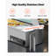 Commercial Food Warmer 6 x 1/3 Size Pans Buffet Bain Marie with Glass Cover
