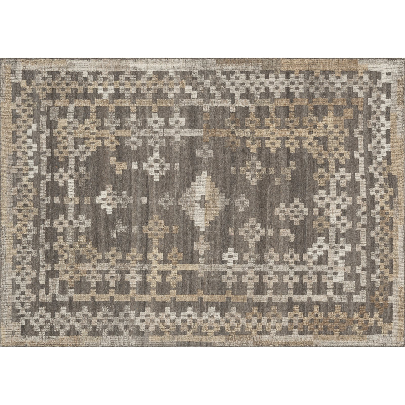 Bentleyville Wool Oriental Indoor Rug, Rectangle 5' x 7'6"