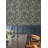 Mildred Charcoal Botanical Trail Wallpaper