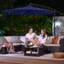 Piqua 300cm Lighted Market Parasol-247176262