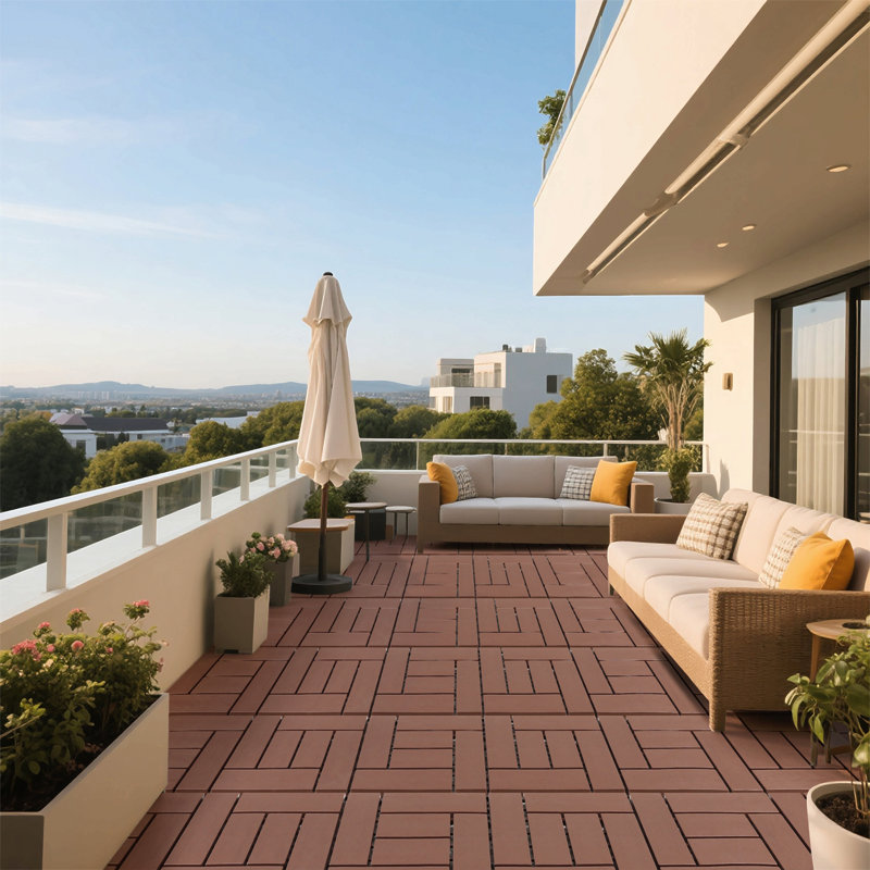 Carreaux de terrasse 12 po Zz, Brun