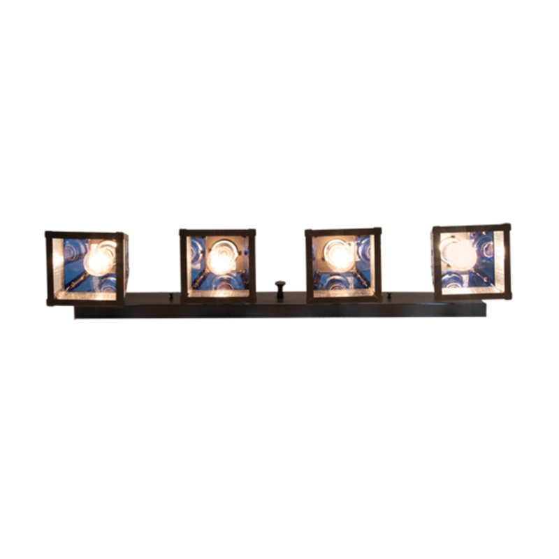"T" Mission 4 - Light Vanity Light, Blue/White