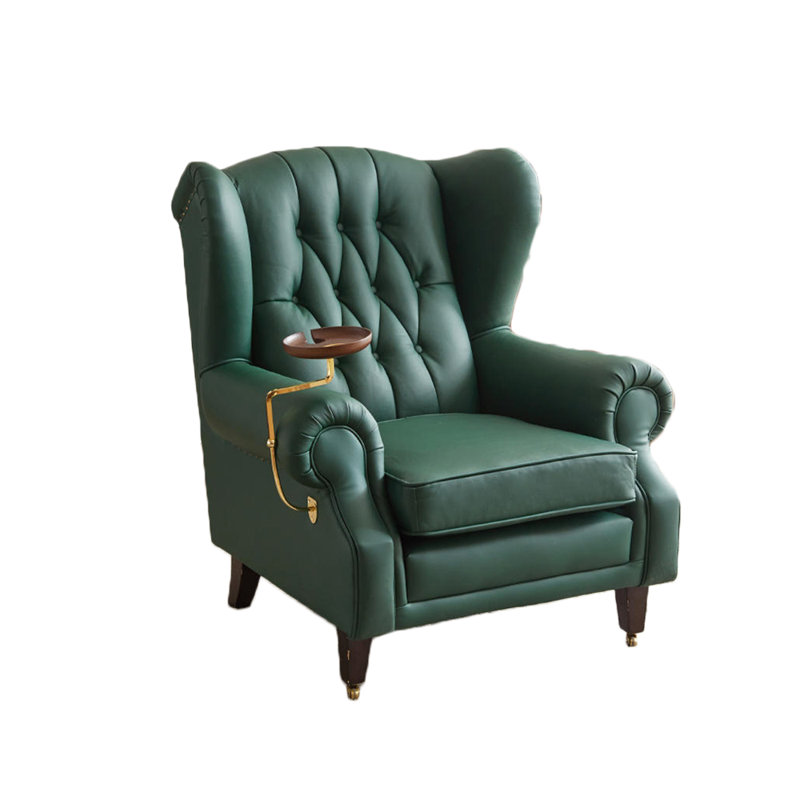 Fauteuil inclinable en simili cuir istikar, Vert foncé