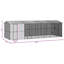 247cm Steel Floor Bird Cage