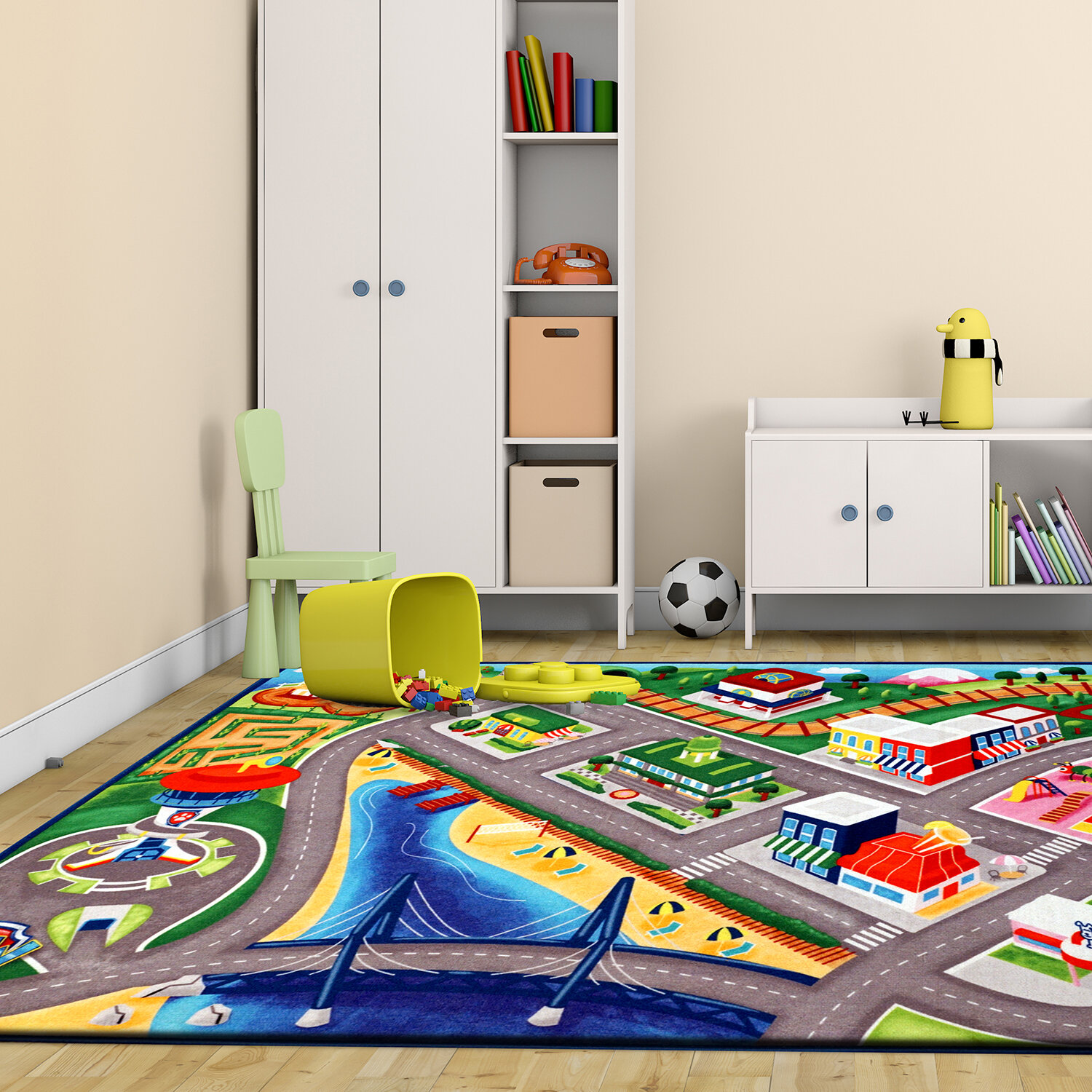 Nickelodeon Licensed Nickelodeon Paw Patrol Road Maps Youth Area