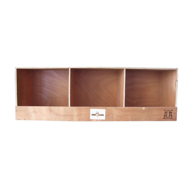 Rugg'Egg' Ranch Triplex Wooden Nesting Box