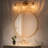 3 - Light Dimmable Vanity Light With Sphere Globe Ribbed Glass-1313488507