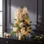 White And Gold Holiday Tree-522824333-523145687