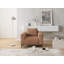 Armchair Cardea With optic In Soft Textured Fabric And High Seating Comfort-555249759