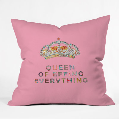 Coussin intérieur / extérieur Her Daily Motivation