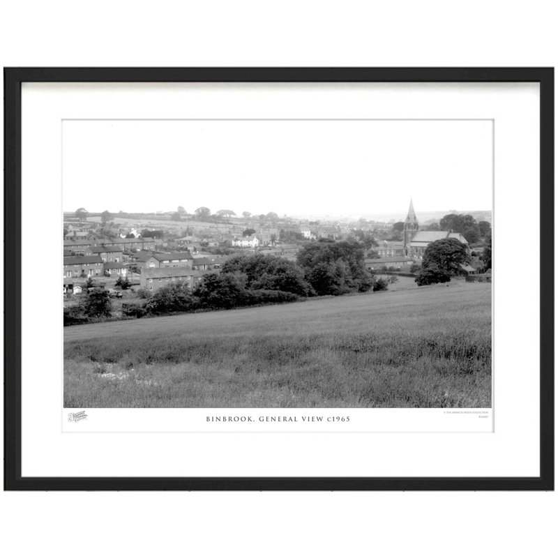 Binbrook, General View C1965 - Single Picture Frame Print, 43.5cm H x 53.4cm W x 2.3cm D