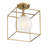 Gaitan Glass Semi Flush Mount