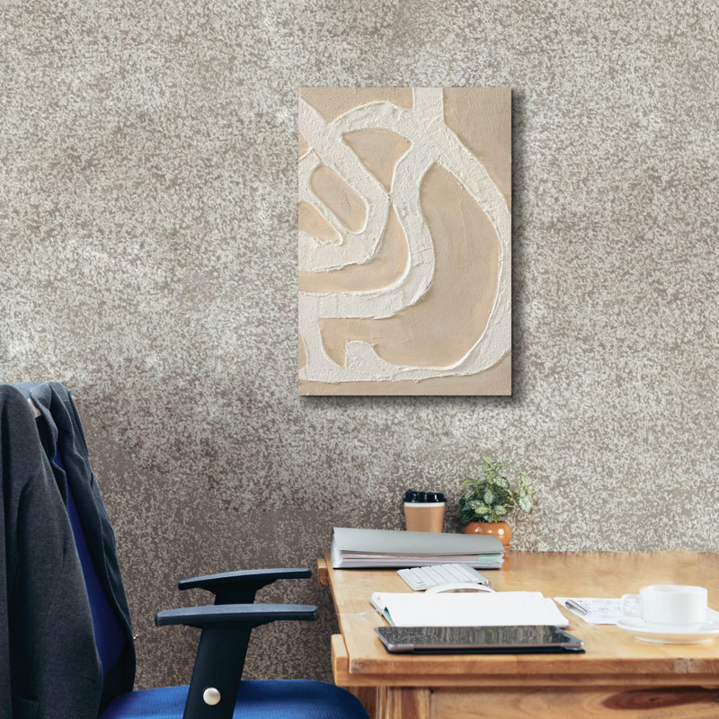  «Raw Organic» par Design Fabrikken, art mural sur toile, H 26 po x l 18 po