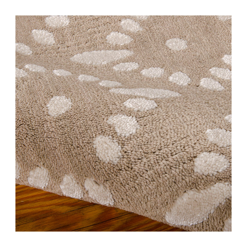 Lotus Wool Tamarind Indoor/Outdoor Area Rug, Rectangle 3'9" x 5'9"
