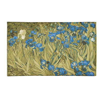 Chenille Floral Indoor Rug