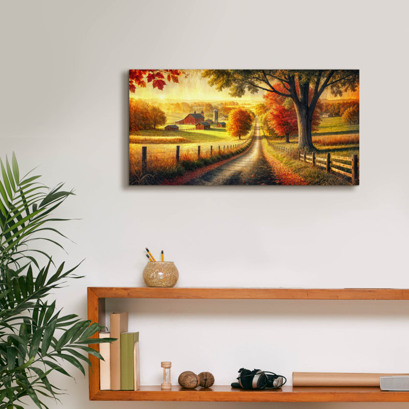 Art mural sur toile Lark Manor ™, H 12 po x l 24 po