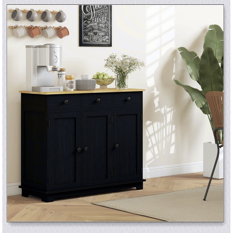Accent Cabinet with Drawer, Wood