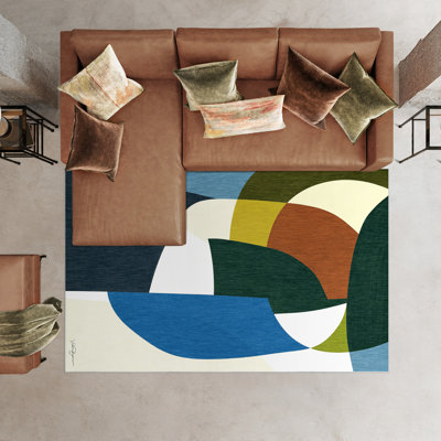 Haline Abstract Indoor Rug