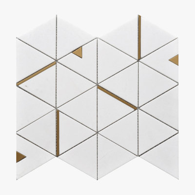 Rockart 10 in. x 11 in. Marble Tile