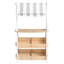 Kids Pretend Play Shop Wooden Market Stand Kitchen Set