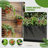 72 x 35 in. Iron Planter Box with Trellis-445691250-445691251