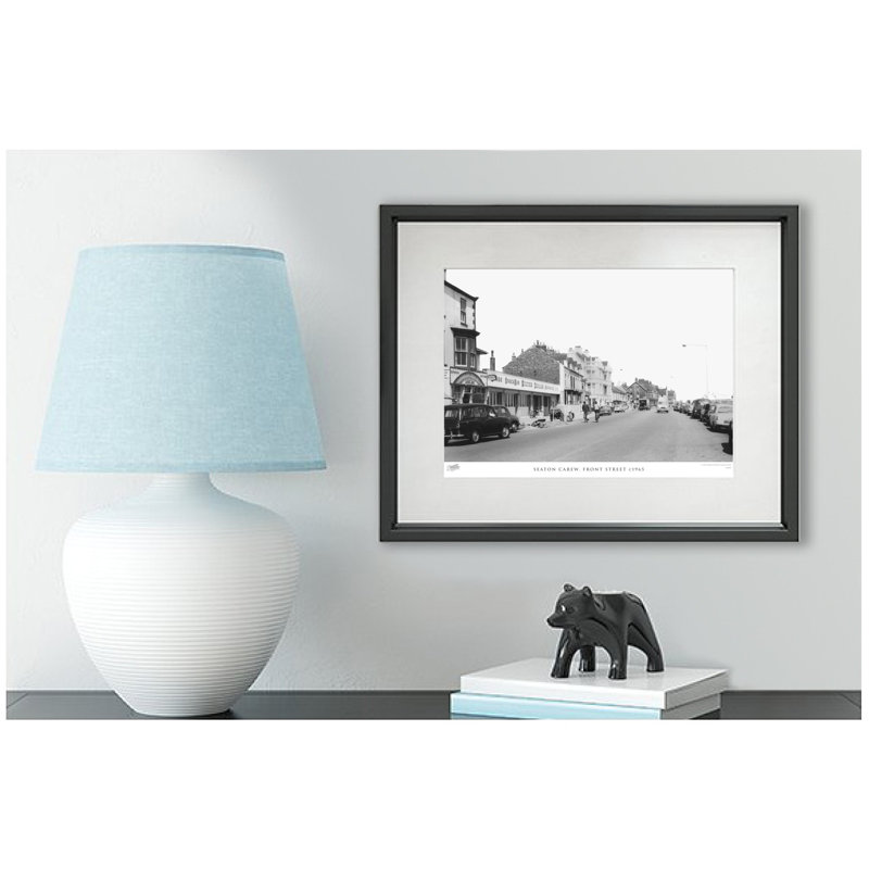Seaton Carew, Front Street C1965 - Single Picture Frame Print, 45cm H x 60cm W x 2.3cm D