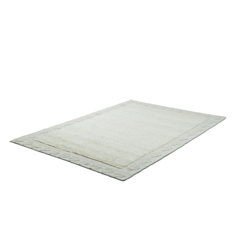 Wool Hand Woven Area Rug, Rectangular 190 x 290 cm