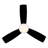 44" Flush Mount Outdoor/Indoor Smart Ceiling Fan with Remote Control, Works With Google Assistant, Amazon Alexa and IOS/Android Mobile APP-48461474-48461478