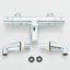 2 Handle Bath Faucet Bath Filler